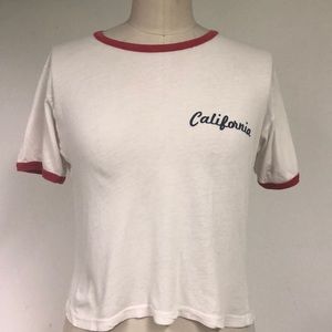 white brandy melville shirt